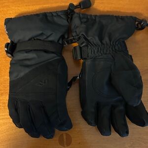Black Winter Gloves